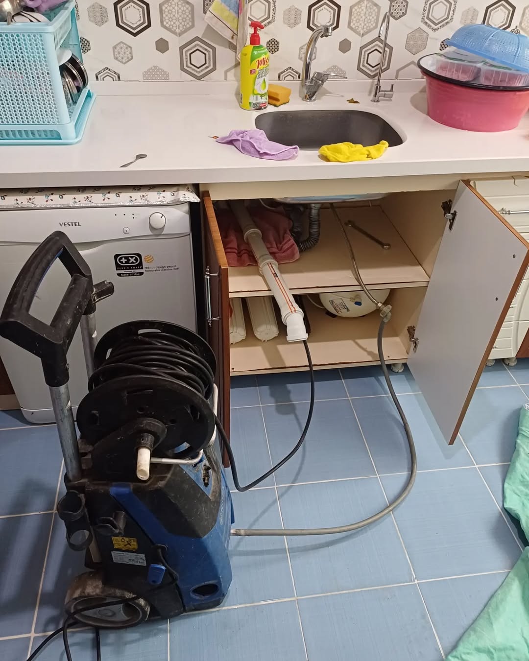 Lavabo Tıkanık Açma